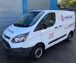 hire a van for a day near me